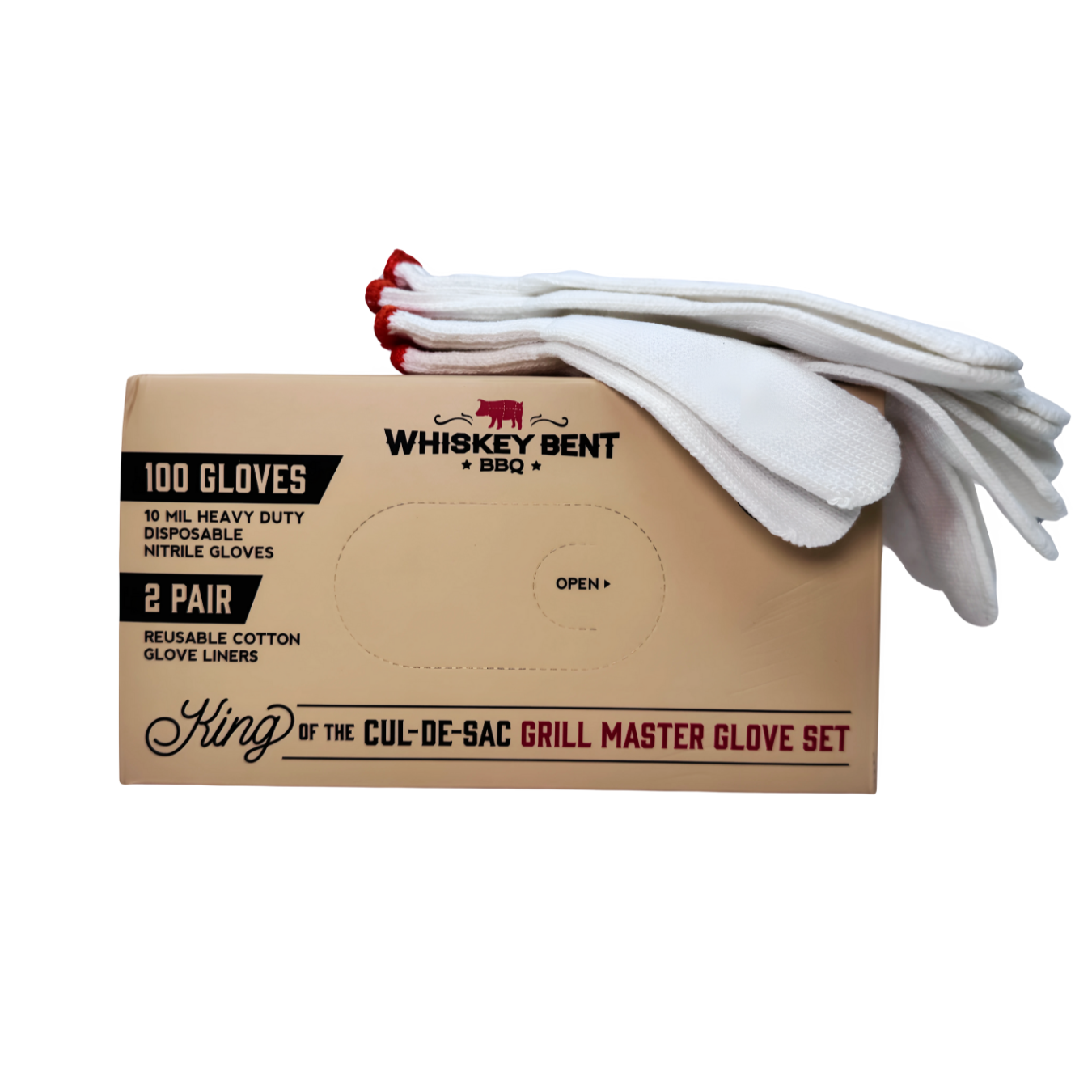 Whiskey Bent BBQ Grill Master Glove Set