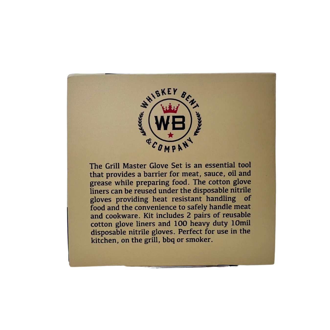 Whiskey Bent BBQ Grill Master Glove Set