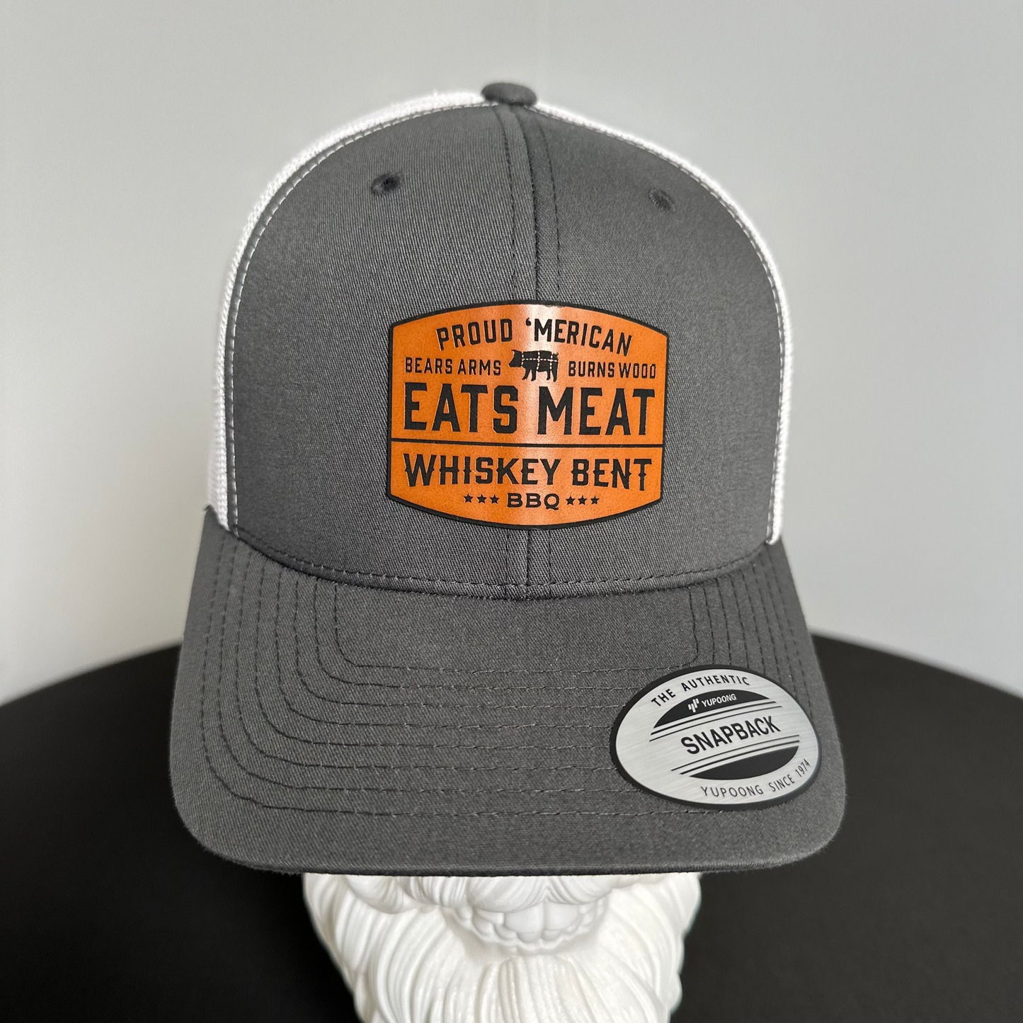 Whiskey Bent BBQ "Proud 'Merican" Snapback Hat