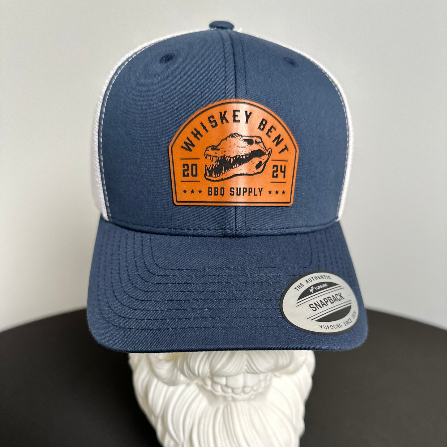Whiskey Gator 2024 BBQ Supply Snapback Hat