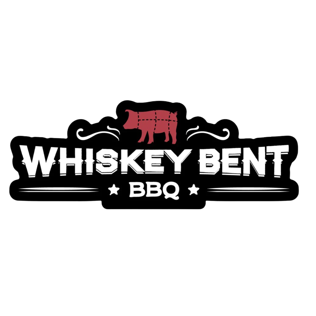 Whiskey Bent BBQ Logo 5" Cut Sticker