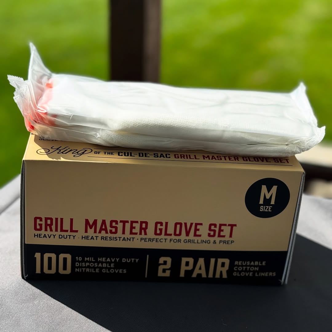 Whiskey Bent BBQ Grill Master Glove Set