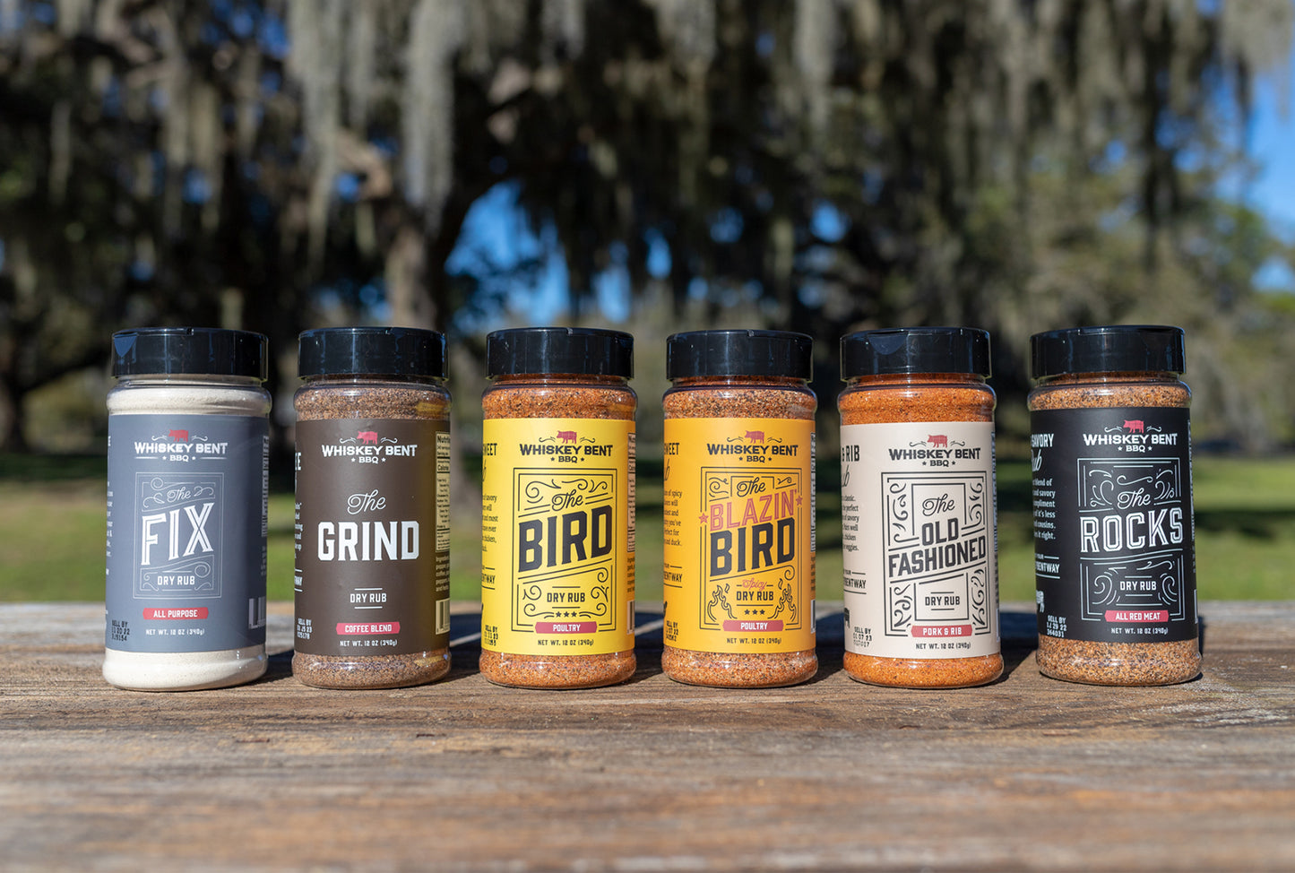 6 Pack of 12oz Whiskey Bent Rubs