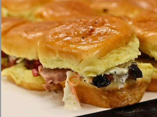 Jamaican Jerk Pulled Pork Sliders