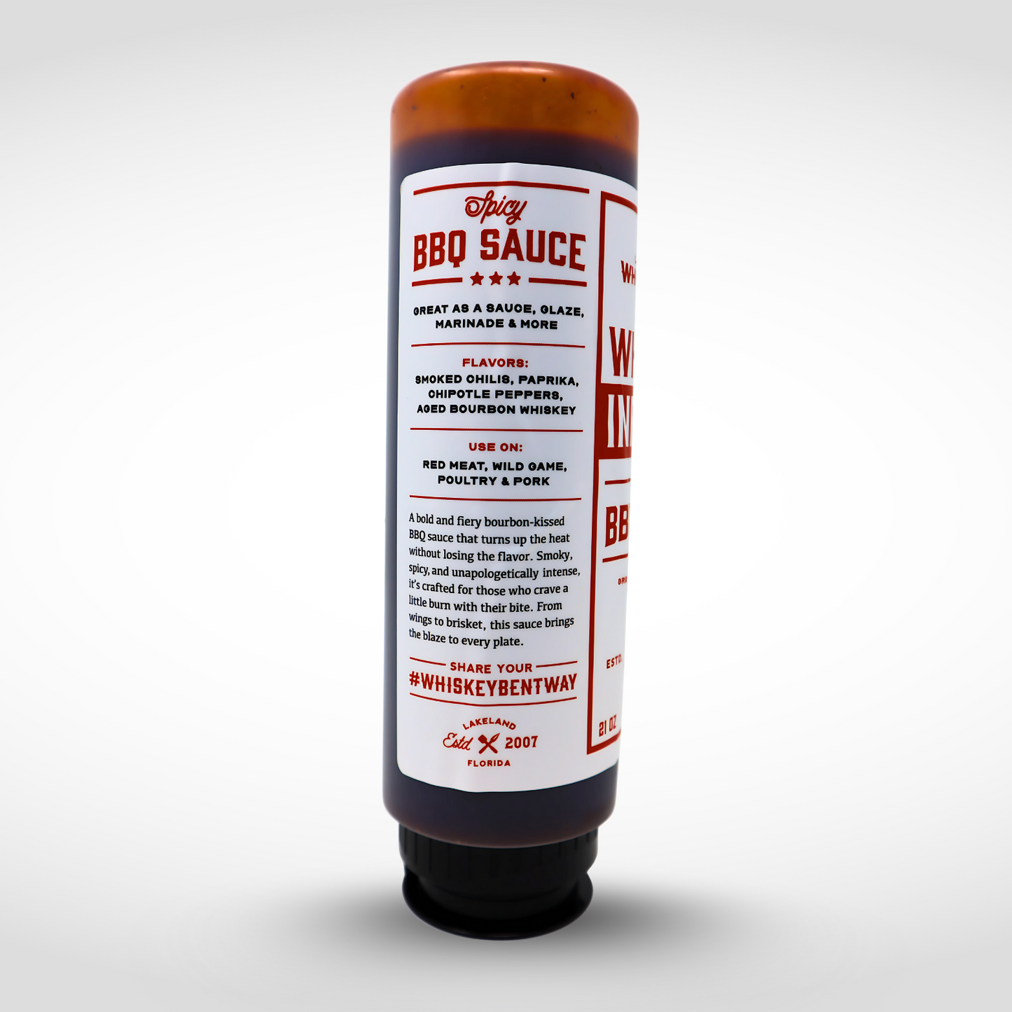 Whiskey Inferno BBQ Sauce – Spicy & Bold