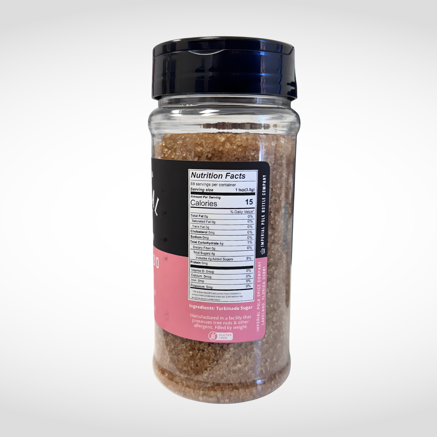 Imperial Polk Spice Company Turbinado Sugar