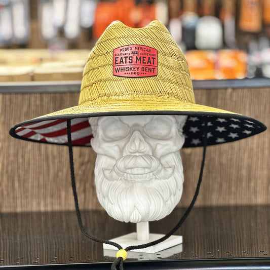 Whiskey Bent BBQ Premium Straw Hats