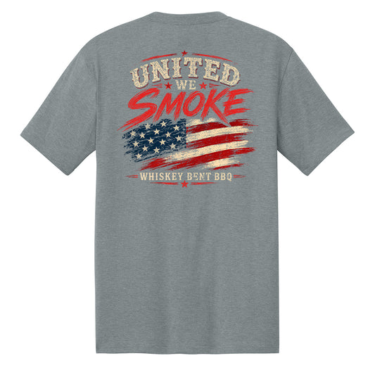 United We Smoke - Gray - Whiskey Bent BBQ