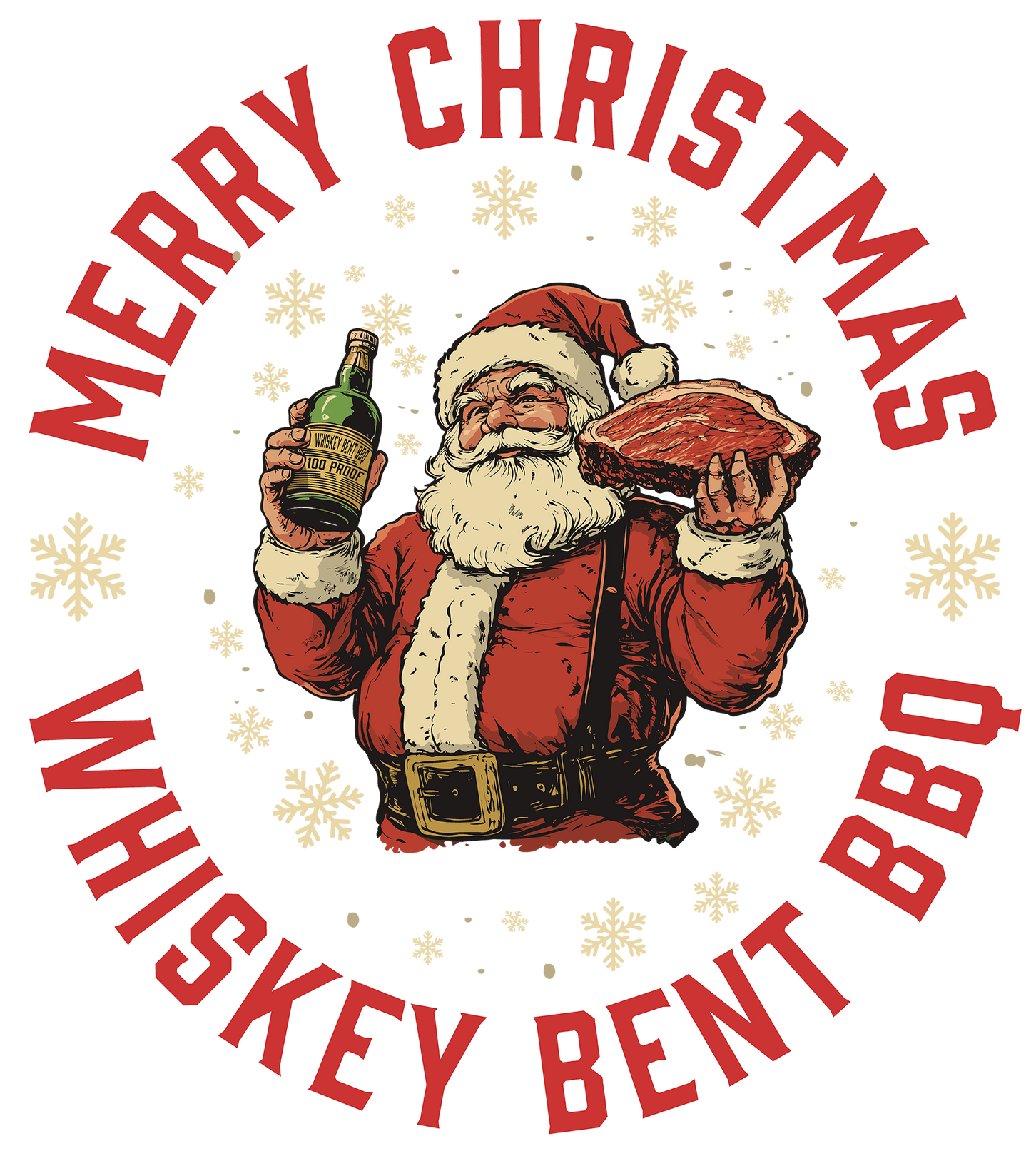 Christmas 2024 Whiskey Bent Santa
